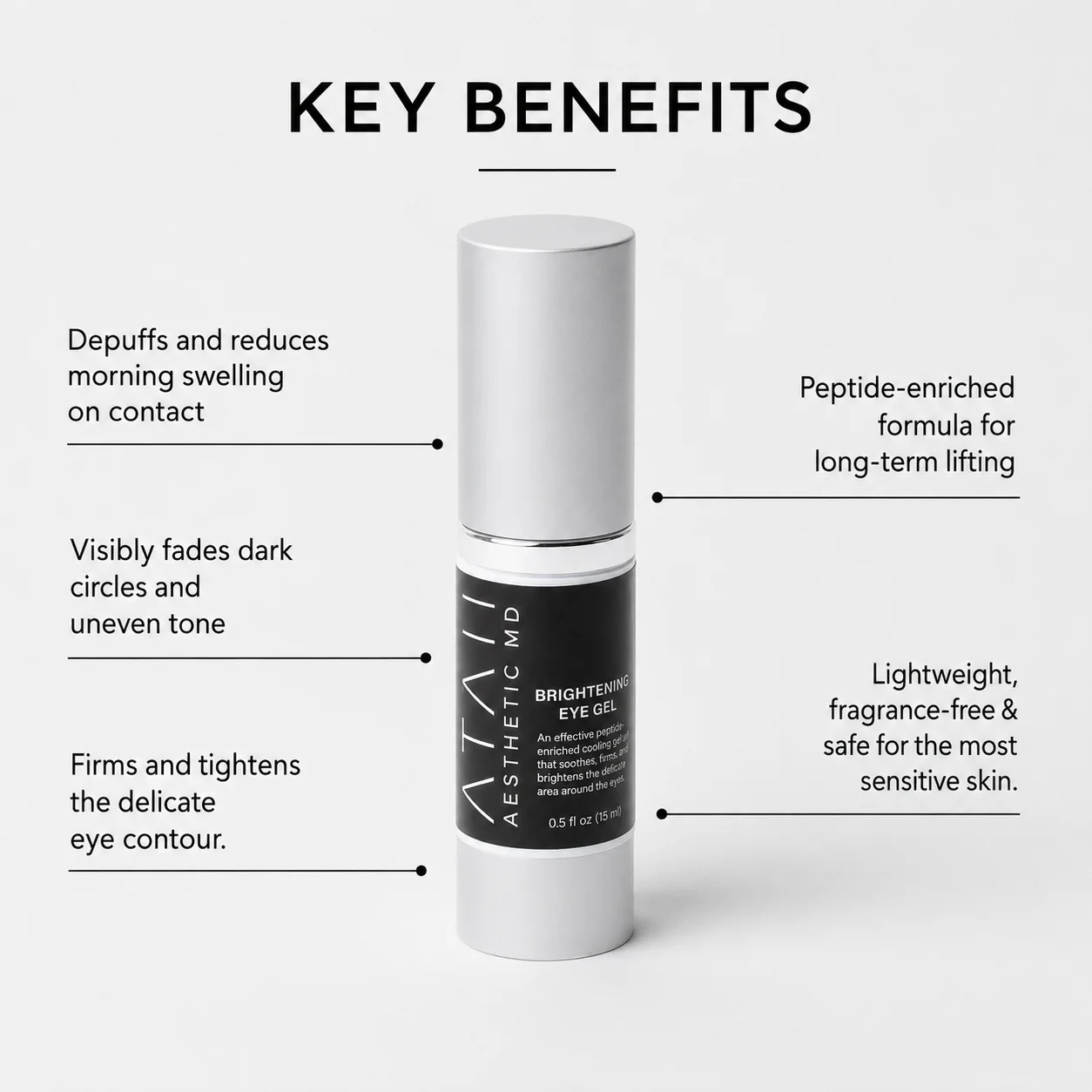 Brightening Eye Gel key benefits