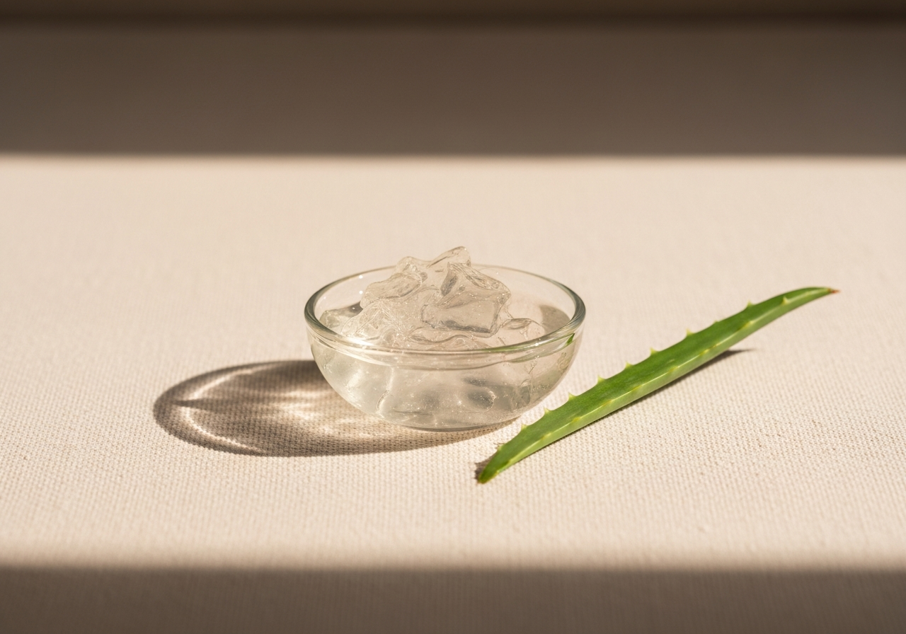 Calm, hydrated skin after recovery