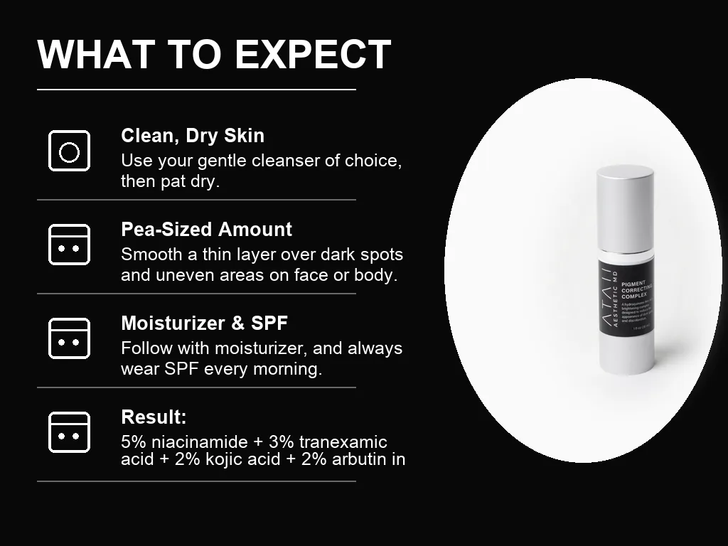 Pigment Correcting Complex what to expect