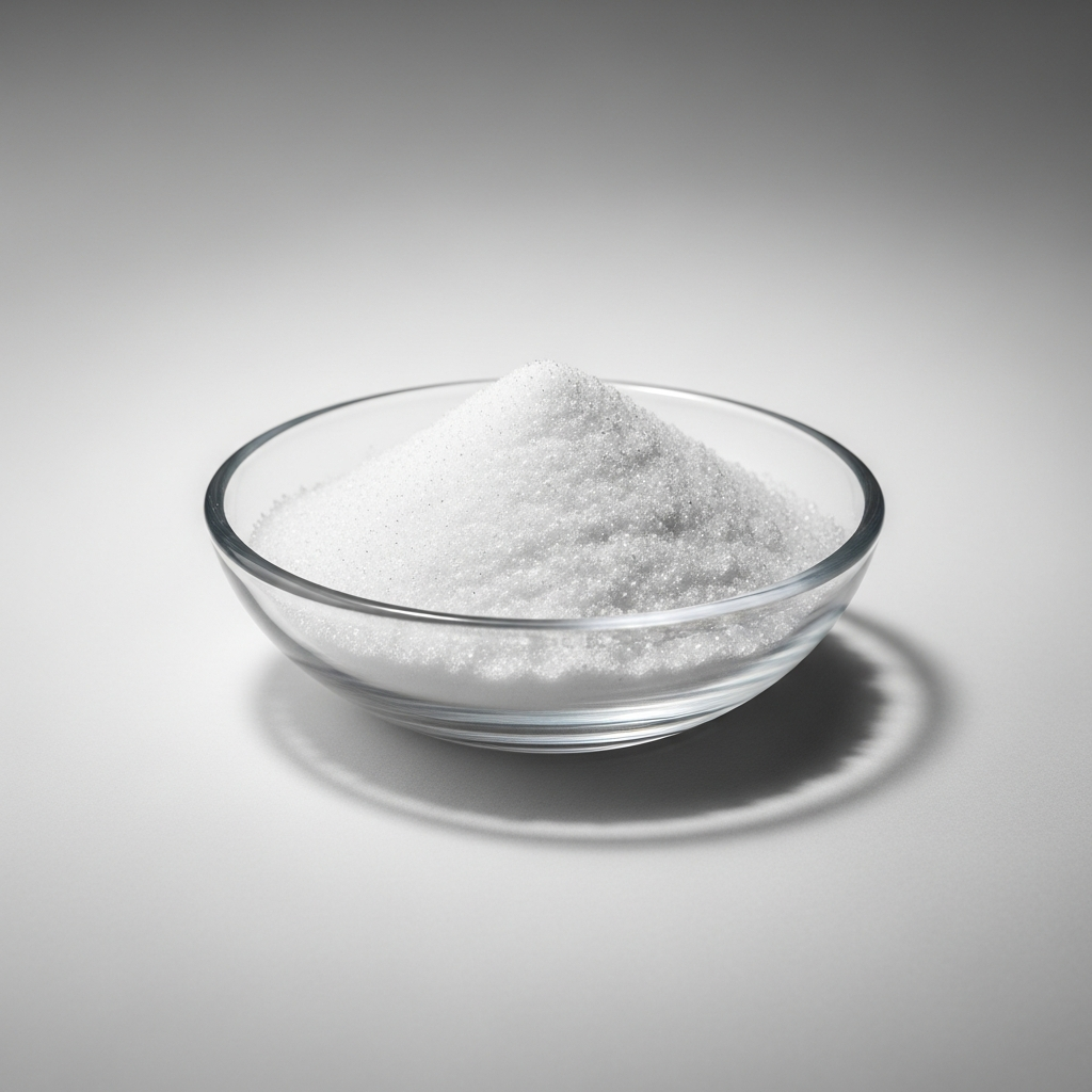 Tranexamic acid, white crystalline powder
