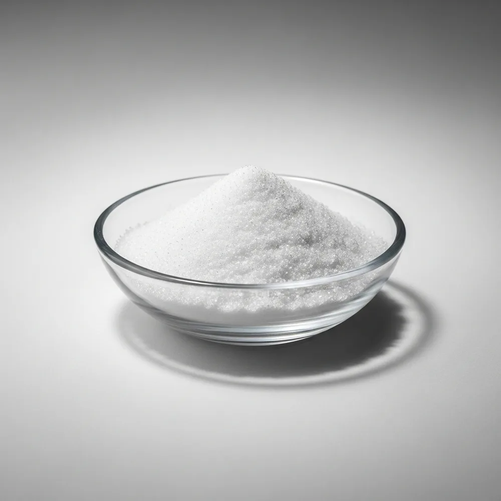 Tranexamic acid, white crystalline powder
