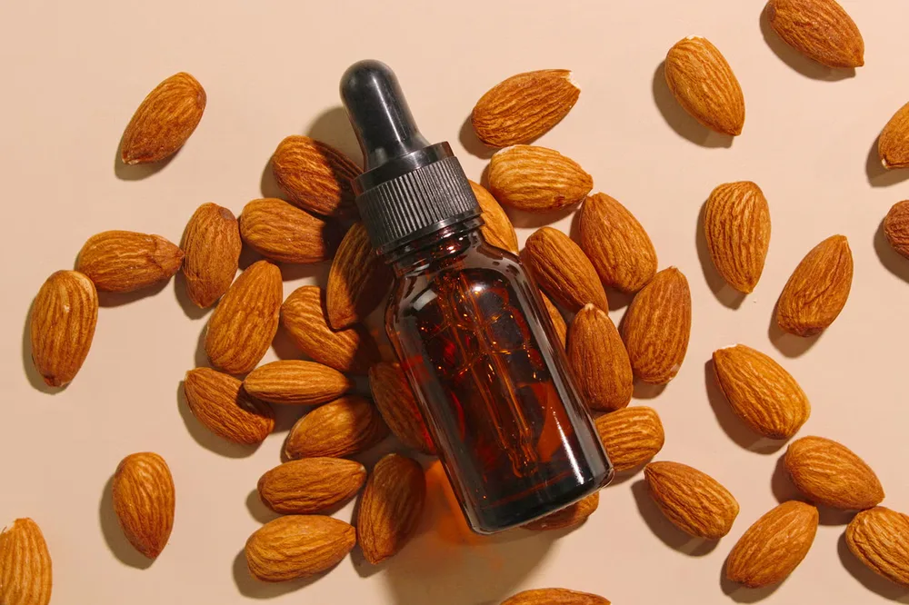 Almonds, the natural source of mandelic acid