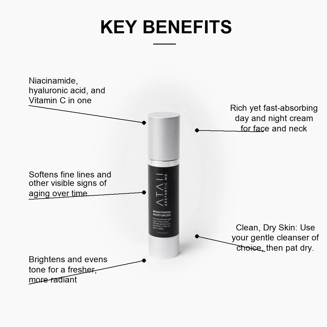 Brightening Moisturizer key benefits