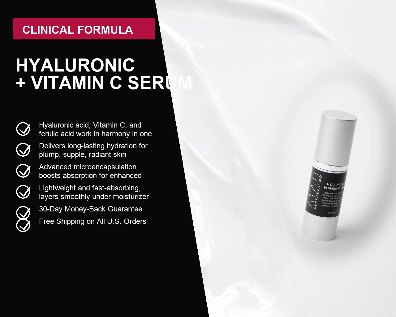 Hyaluronic + Vitamin C Serum summary