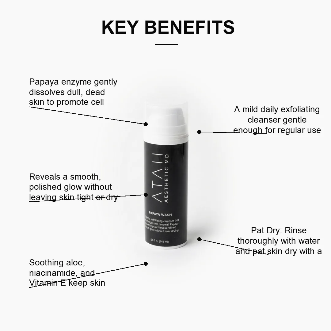 Papaya Wash key benefits