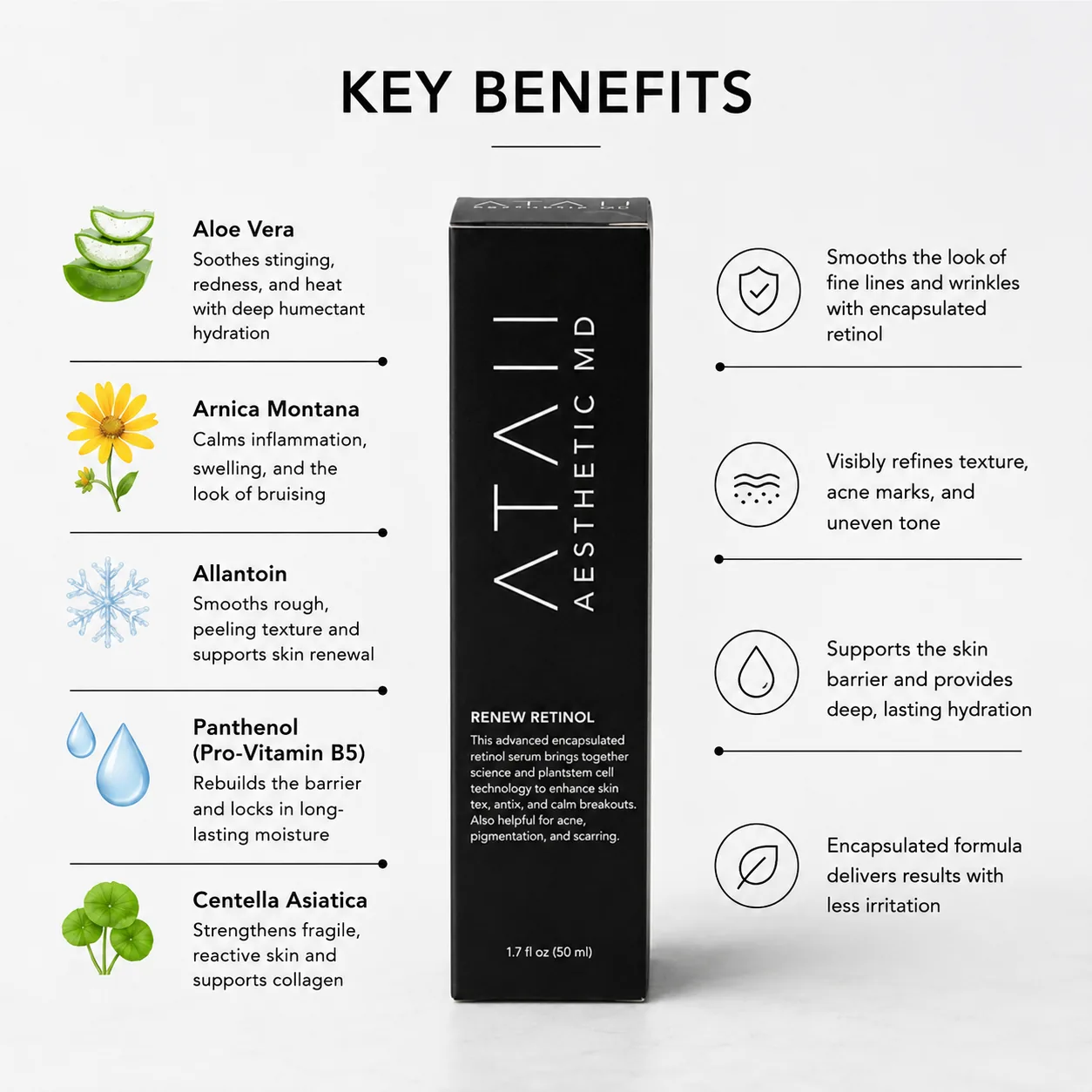 Renew Retinol key ingredients