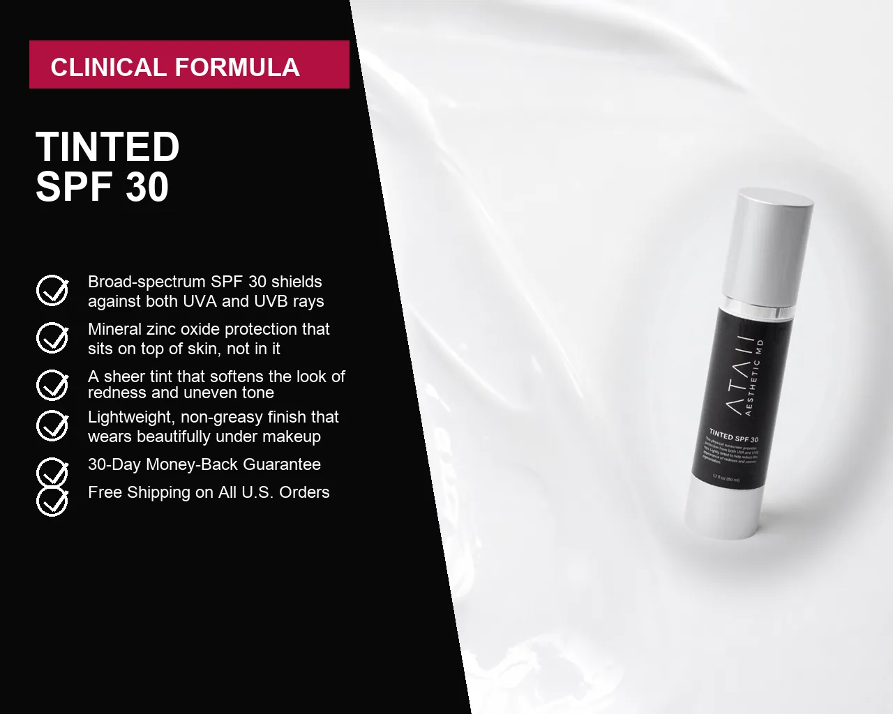 Tinted SPF 30 summary