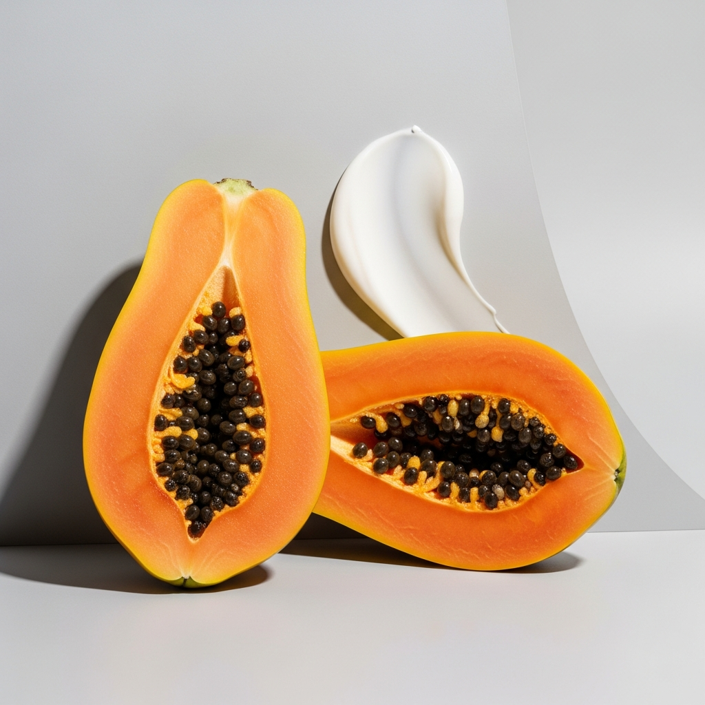 Papaya, the natural source of papain enzyme